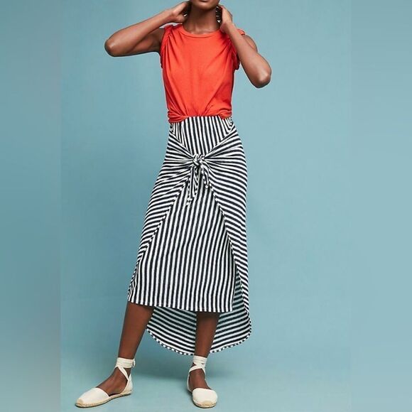 Splendid × Margherita Missoni 'Isola' Striped Sarong Skirt Size M - Picture 1 of 10